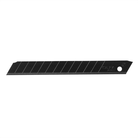 Cuchillas OLFA 9 mm Negro (10 unidades) para cuchillo multiusos