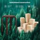 thumbnail image 4 of Juego de 4 bancos apilables de madera bentwood Giantex para aula, color café, 4 of 9