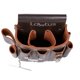 thumbnail image 3 of Bolsa de Herramientas de Cuero LAUTUS de 10 Bolsillos – Marrón Oscuro, 3 of 8