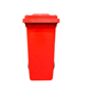 thumbnail image 3 of Contenedor de basura plastico 120 litros color Rojo, 3 of 3
