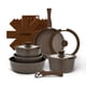thumbnail image 1 of Juego de utensilios de cocina Bakken- Swiss Kitchen antiadherente de granito, 15 piezas, 1 of 8