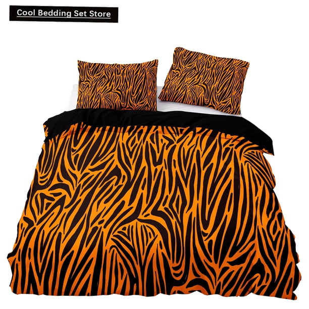 x320 Bed SheetsAmerican Style Bedding Set Pink Leopard Pattern Duvet Cover with Pillowcase Soft Comforter Bed Cover 3-Piece Bedding Set (1 Duvet Cover + 2 Pillow Shams) nj320