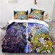 thumbnail image 1 of Saint Seiya LOST CANVAS Bedding Set Duvet Cover Bed Set Quilt Cover Pillowcase Comforter Size Boys Adult Bed Sheets, 1 of 5