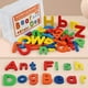 thumbnail image 1 of McKeekin Learning Children's Early Education English Alphabet And Number Set A-Z Color Alphabet Word Spelling Word Toy, 1 of 3