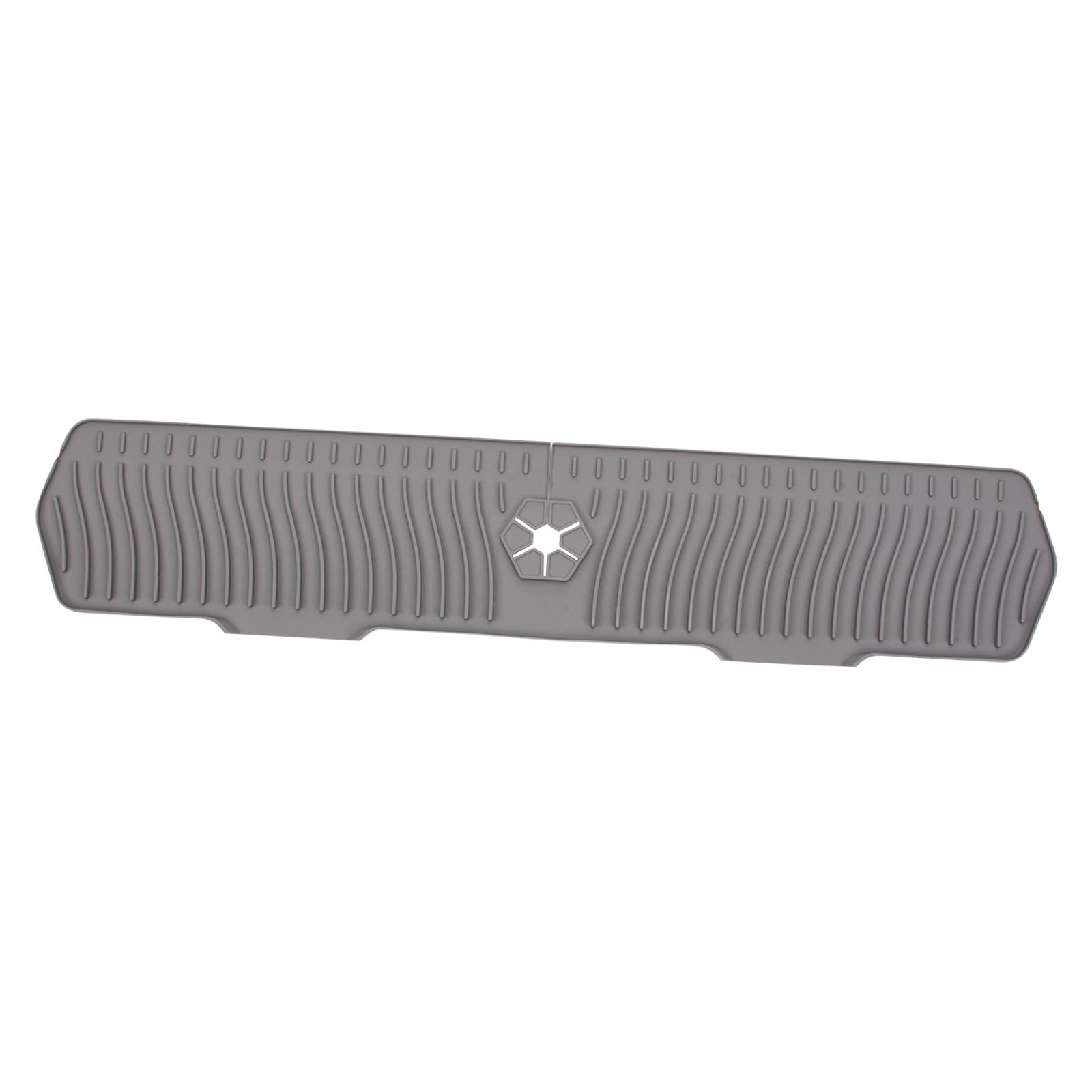 Bothyi - Alfombrilla De Silicona Para Grifo, Alfombrilla Antideslizante De Silicona Para Fregadero, Para Hotel, Restaurante, Baño, Gris