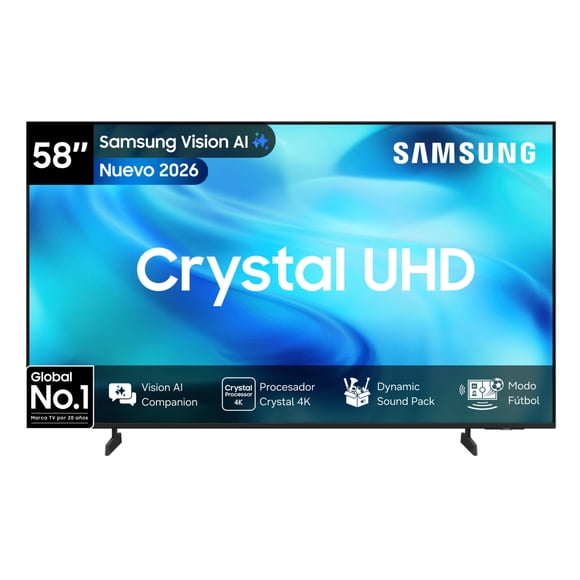 58" Crystal UHD U8000H 4K Samsung Vision AI Smart TV (2026)