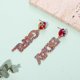 thumbnail image 2 of Pendientes LENOOCLE 6 cm BDAY Acrílico Brillante, 2 of 7