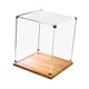 thumbnail image 4 of Caja De Exhibición Con Base De Madera A Prueba De Polvo Para Muñecas Coleccionables Oficina 25cmx25cmx25cm, 4 of 5