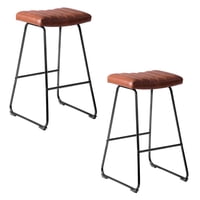 Novahus - Pack De 2 Pisos De Bar Acolchados Taburetes