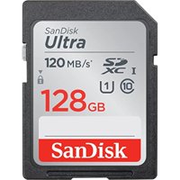 Tarjeta De Memoria Sandisk Ultra Sdxc 128Gb Uhs-I 120Mb/S
