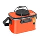 thumbnail image 1 of Cubo De Pesca Plegable Con Asas, Cubo Portátil Plegable Para Protección De Peces, Naranja, 1 of 5