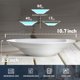 thumbnail image 2 of Juego de 4 tazones de pasta Artena de 1,5 L (50 oz), 27 cm, color blanco, 2 of 7