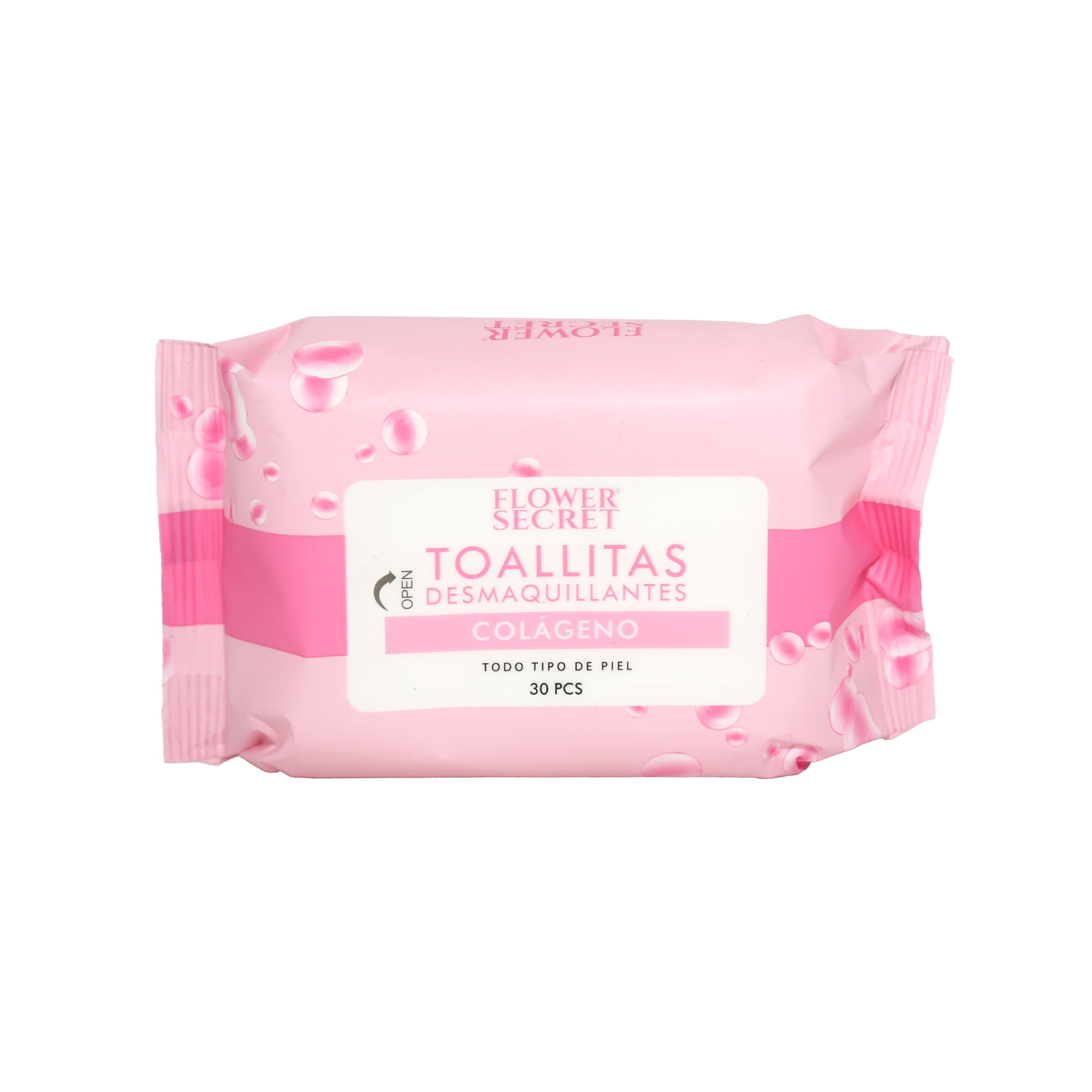 Flower Secret - Toallitas Desmaquillantes De Colágeno