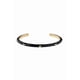 thumbnail image 2 of Pulsera Brazalete CC Clothing Metal Con Strass Negra, 2 of 5