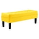 thumbnail image 2 of Banqueta Wood 2c Felpa 00 Amarillo, 2 of 4