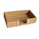 thumbnail image 5 of Cesta De Servilletas Plana Tejida, Cesta De Servilletas De Mimbre Para Café Al Aire Libre, Baño, 24 X 14 X 5 Cm, 5 of 5