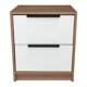 thumbnail image 2 of Velador Kaia 2 Cajones 48X41X36.5 Cm Miel - Blanco, 2 of 9