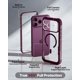 thumbnail image 4 of Funda Diaclara para iPhone 18 Pro Burdeos con MagSafe, 4 of 8