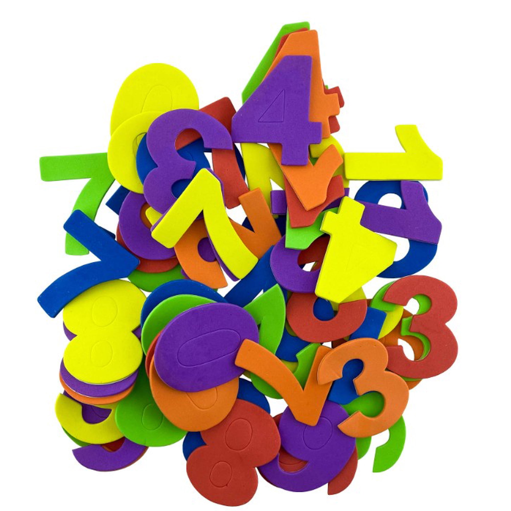 Melier - Figuras Goma Eva Numeros 60 Unid