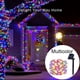thumbnail image 1 of 300LEDs LED Solar Powered Copper Wire String Lights Outdoor, Waterproof, 8 Modes Fairy Lights For Garden, Patio, Party, Yard, Christmas (Warm White/White/Multicolour), 1 of 3