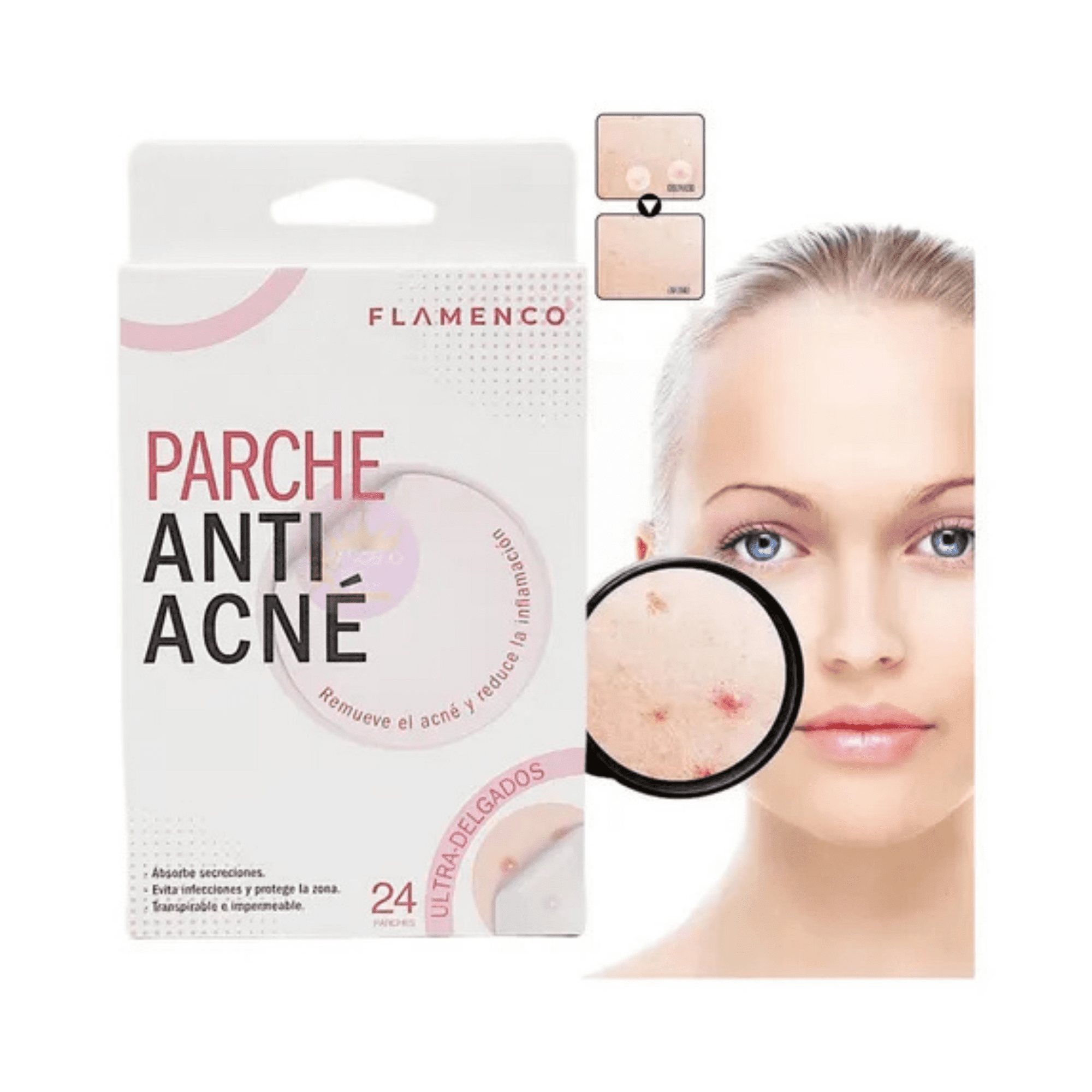 Flamenco - Parche Anti-acne