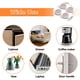 thumbnail image 5 of Topes de fieltro para puertas de gabinete FURNIMATE 10 mm 3 mm 100 piezas, 5 of 7