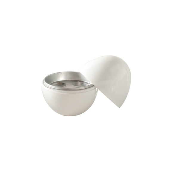 Hervidor de huevos para microondas Nordic Ware con capacidad para 4 huevos, color blanco