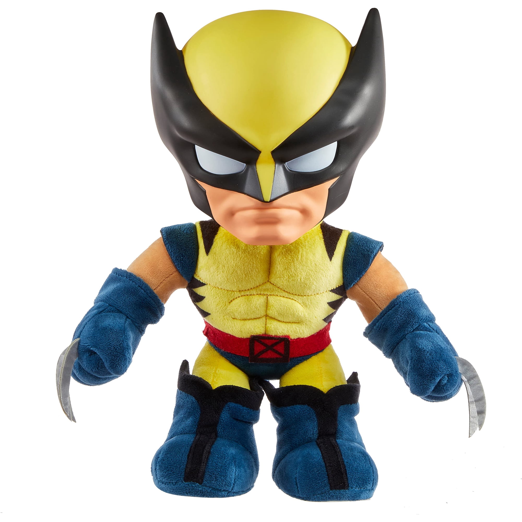 Juguete De Peluche Mattel Marvel X-men Wolverine '97 Con Sonidos Y Conversación