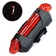 thumbnail image 1 of Luz trasera LED para bicicleta, recargable por USB, brillante, de seguridad, batería de litio de 330 mAh, 4 modos de luz., 1 of 8