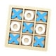 thumbnail image 3 of Tic TAC Toe Juego De Mesa Familia Niños Rompecabezas Rompecabezas Para Niños Azul Y Blanco, 3 of 3
