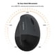 thumbnail image 2 of Mouse ergonómico vertical inalámbrico KYSONA Bluetooth DPI 4000, 2 of 6