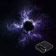 thumbnail image 1 of 1pc Aurora Moon Galaxy Projection Lamp, Earth Projector Photography Lamp Creative Background Atmosphere Night Light For Birthday Gift, 1 of 3