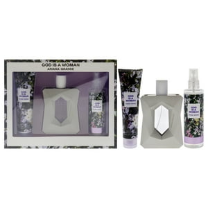Ariana Grande - Dios Es Una Mujer De Para Mujeres - Set De Regalo Edp Spray, Niebla Corporal, Soufflé Corporal