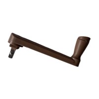 Ioensy - Paraguas De Patio Al Aire Libre, Conjunto De Manija De Manivela, Piezas De Sombrilla De Picnic Para Patio, Color Marrón