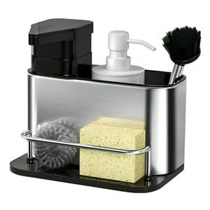 Genérico - Porta Escurridor Esponja Dispensador De Lavalozas Lavaplatos
