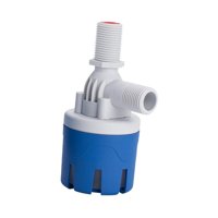 Magideal - Válvula De Flotador Automático Válvula De Agua Salida De Agua Grande Material Duradero Rosca Macho Control De Nivel De Agua Para Tanque De Agua Piezas Dn15 Entrada Superior A