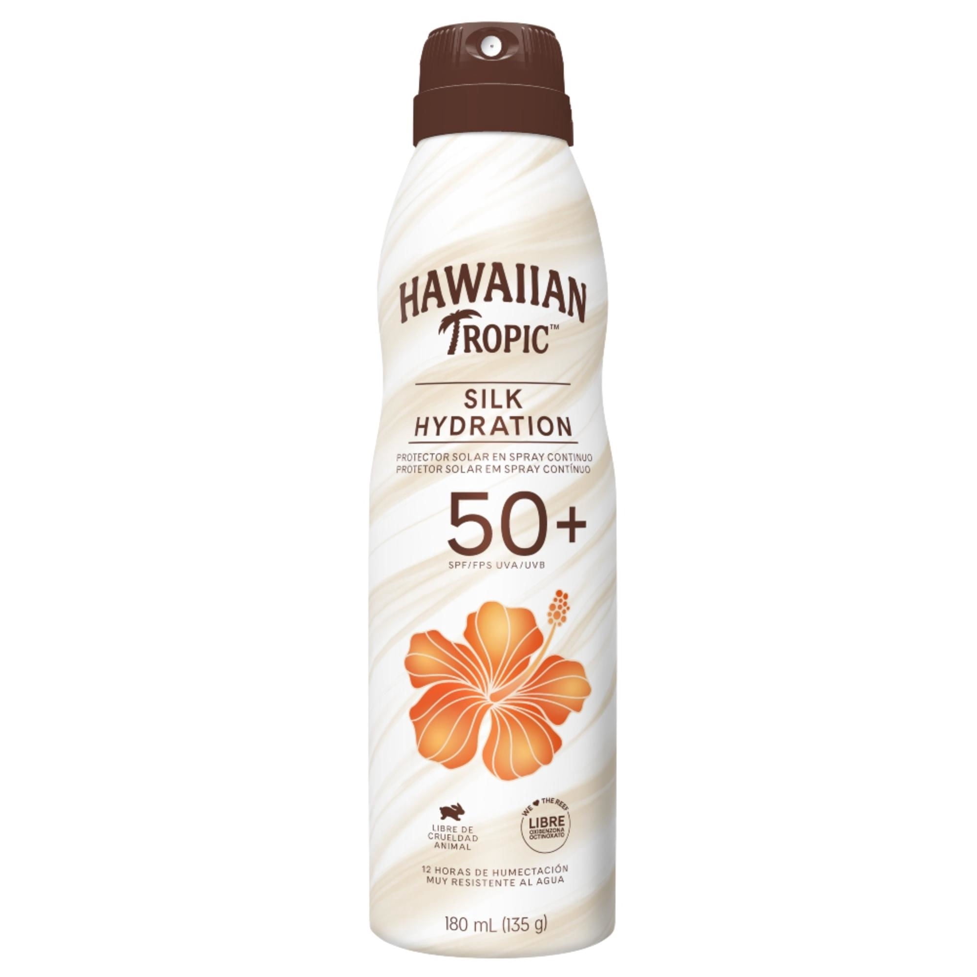 Protector Solar Hawaiian Tropic Spray Silk Hidration Fps50