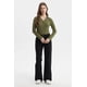 thumbnail image 4 of Polera Mujer Manga Larga Verde Militar Claro, 4 of 4