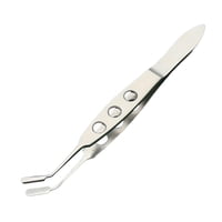 Magideal - Pinzas Para Glándulas De Meibomian, Pinzas Para Masaje De Doble Párpado, Herramienta Oftalmológica, Instrumentos Micros Para Párpados, Clip , Acero Inoxidable3X9Mm