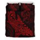 thumbnail image 2 of Juego De Funda Nórdica Shark Polynesian Polynesian Tattoo Red, 2 of 3