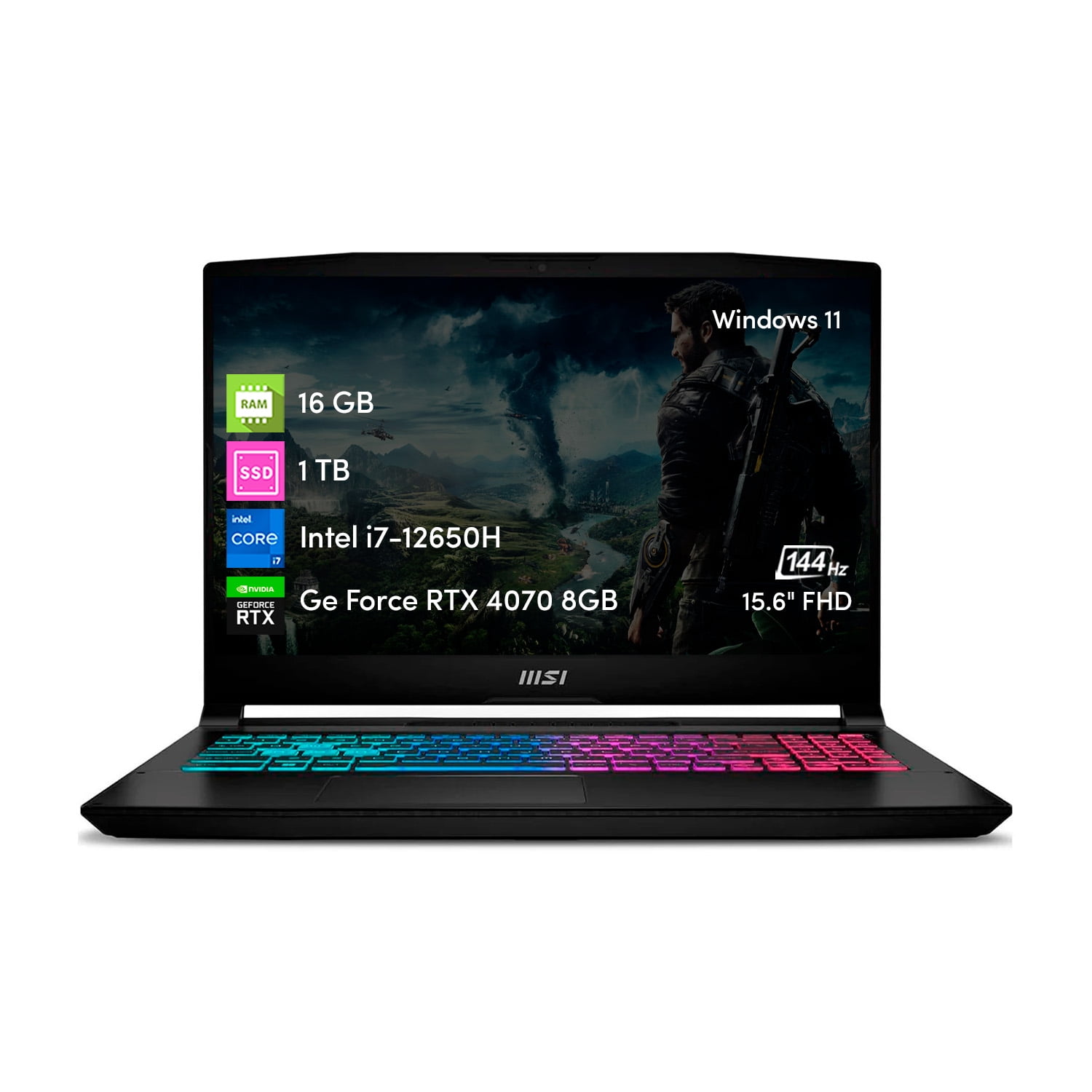 Notebook Katana 15 I7 13Va 16Gb 1Tb Ssd Rtx4060 8Gb 15.6