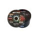 thumbnail image 1 of Disco Corte Inox/metal Wurth 4 1/2x1mm Pack De 25 Unidades Negro, 1 of 2
