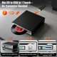 thumbnail image 2 of Reproductor de CD Tovlroy CDA-A6 Bluetooth USB con Ripeo WAV, 2 of 7