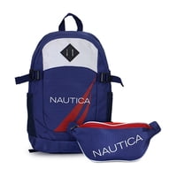 Nautica - Mochila Atlas + Banano Kappa Azul