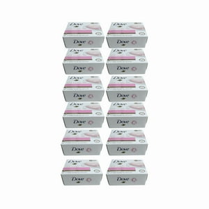 Pack 12 Jabones En Barra Dove Beauty Bar Pink Rosa 75Gr