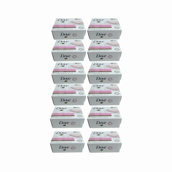 Pack 12 Jabones en Barra Dove Beauty Bar Pink Rosa 75gr