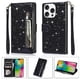thumbnail image 1 of Funda para FOXDOCK Elegante funda iPhone 16 Pro Glitter con cremallera-Ideal para el uso diario, 1 of 5