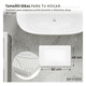 thumbnail image 3 of Salida De Baño Diatomita 40x60 Cm Antideslizante Blanco #6, 3 of 3