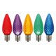 thumbnail image 1 of Bombilla LED Vickerman C9 facetada multicolor, bolsa de 25 unidades, 1 of 2