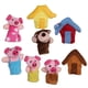 thumbnail image 5 of 8 Unids/set Los Tres Cerditos Marionetas De Dedo Rima Infantil/cuento De Hadas, 5 of 5